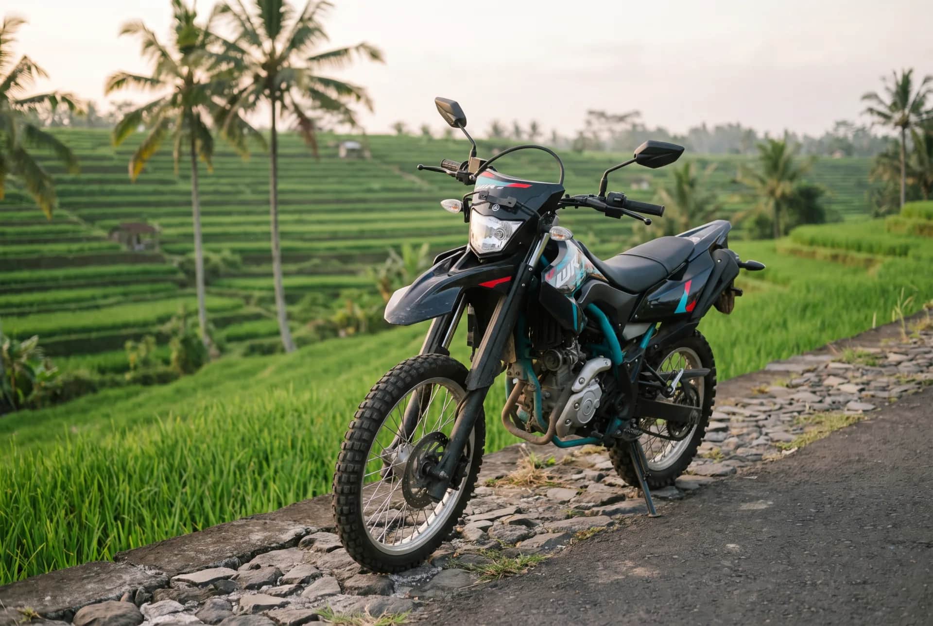 Yamaha WR155 for rent in Bali
